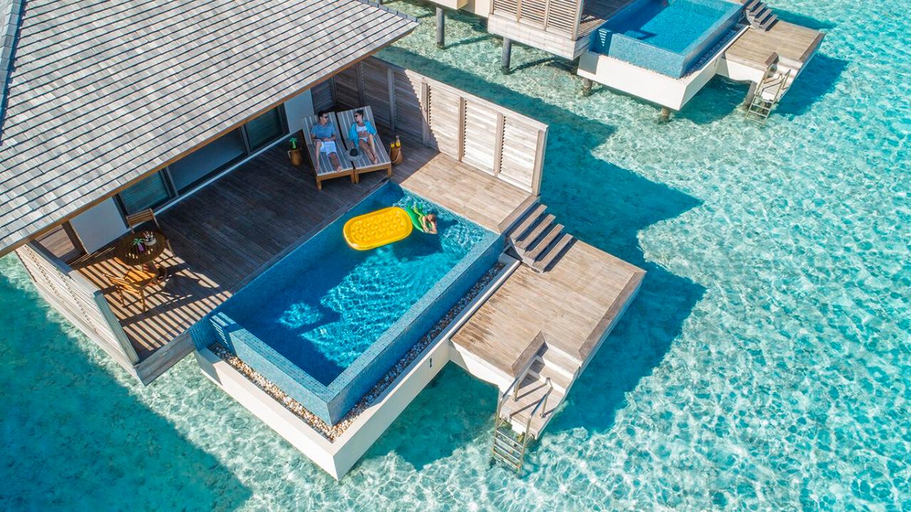 Exclusive 5D4N The Residence Maldives Dhigurah -Free Upgrade to Water Pool Villa Full Board Standard All inclusive & Domestic flight 