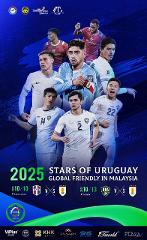 2025 Stars Of Uruguay Global Friendly In Malaysia