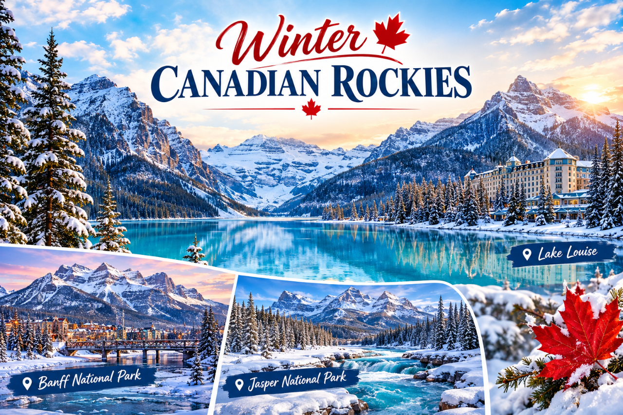 Winter Canadian Rockies