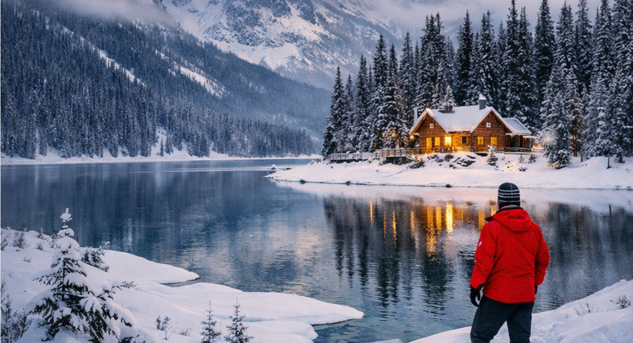 Winter Canadian Rockies
