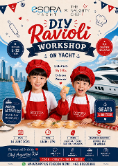 DIY Ravioli Workshop on Yacht