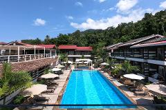 3 DAYS 2 NIGHTS THE BARAT TIOMAN BEACH RESORT FULL BOARD PACKAGE   ~ COACH & FERRY 