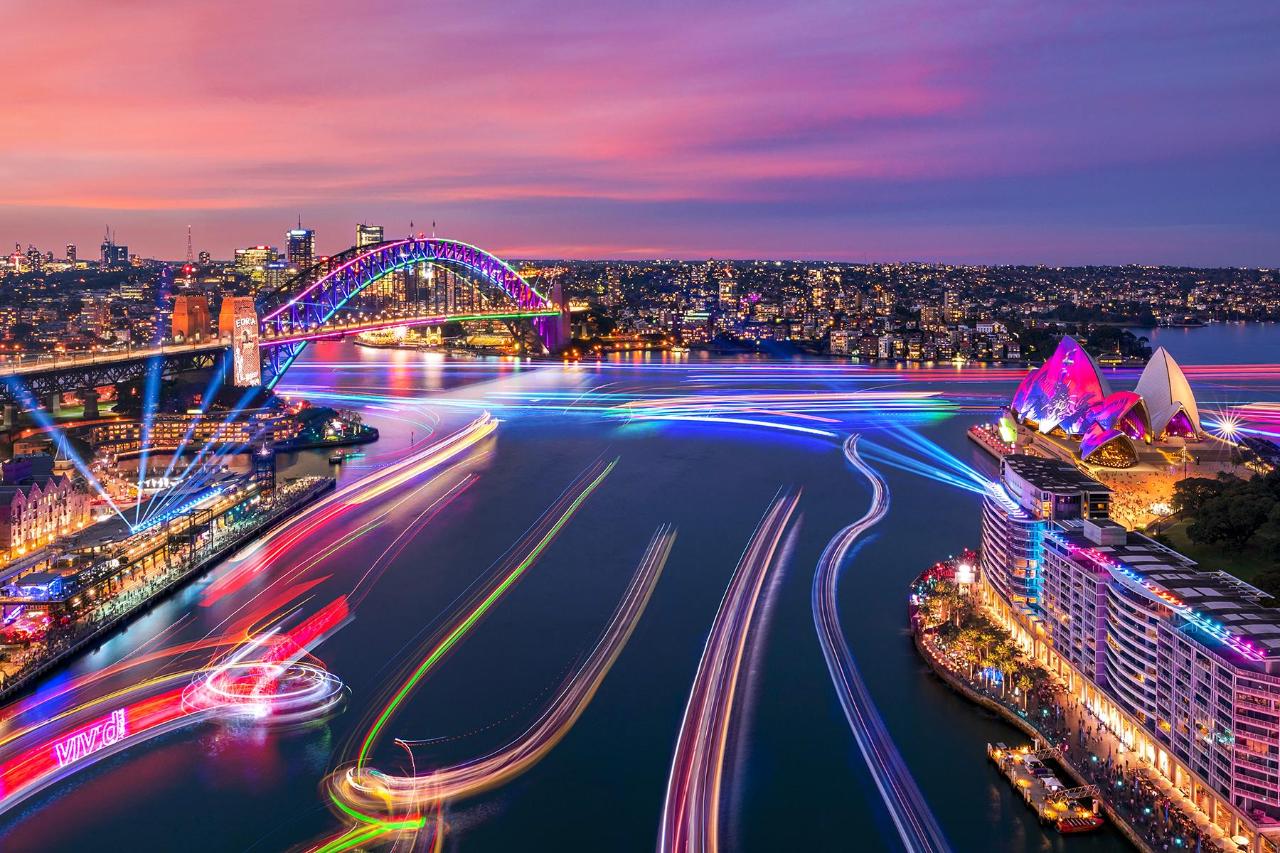 4D3N Sydney Experience with Blue Mountains & Manly with Vivid Sydney Harbour Cruise (27May-18Jun22)