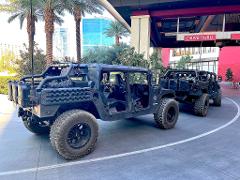 Las Vegas Strip Tour: Doorless Military Hummer Adventure