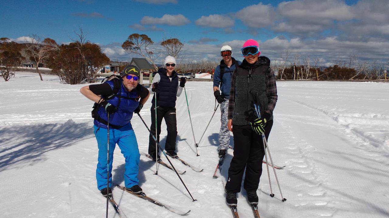 Intro to XC group lesson @ Hotham