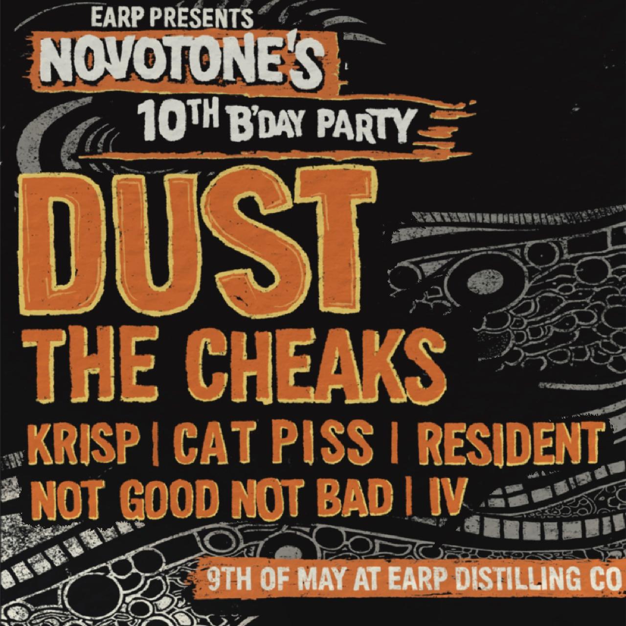 Earp Presents: Novotone's 10th Birthday!