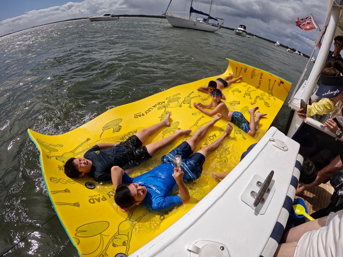 'A Day Out on the Water’ a 5 hour Private Lunch Charter to Wavebreak or South Stradbroke Island.