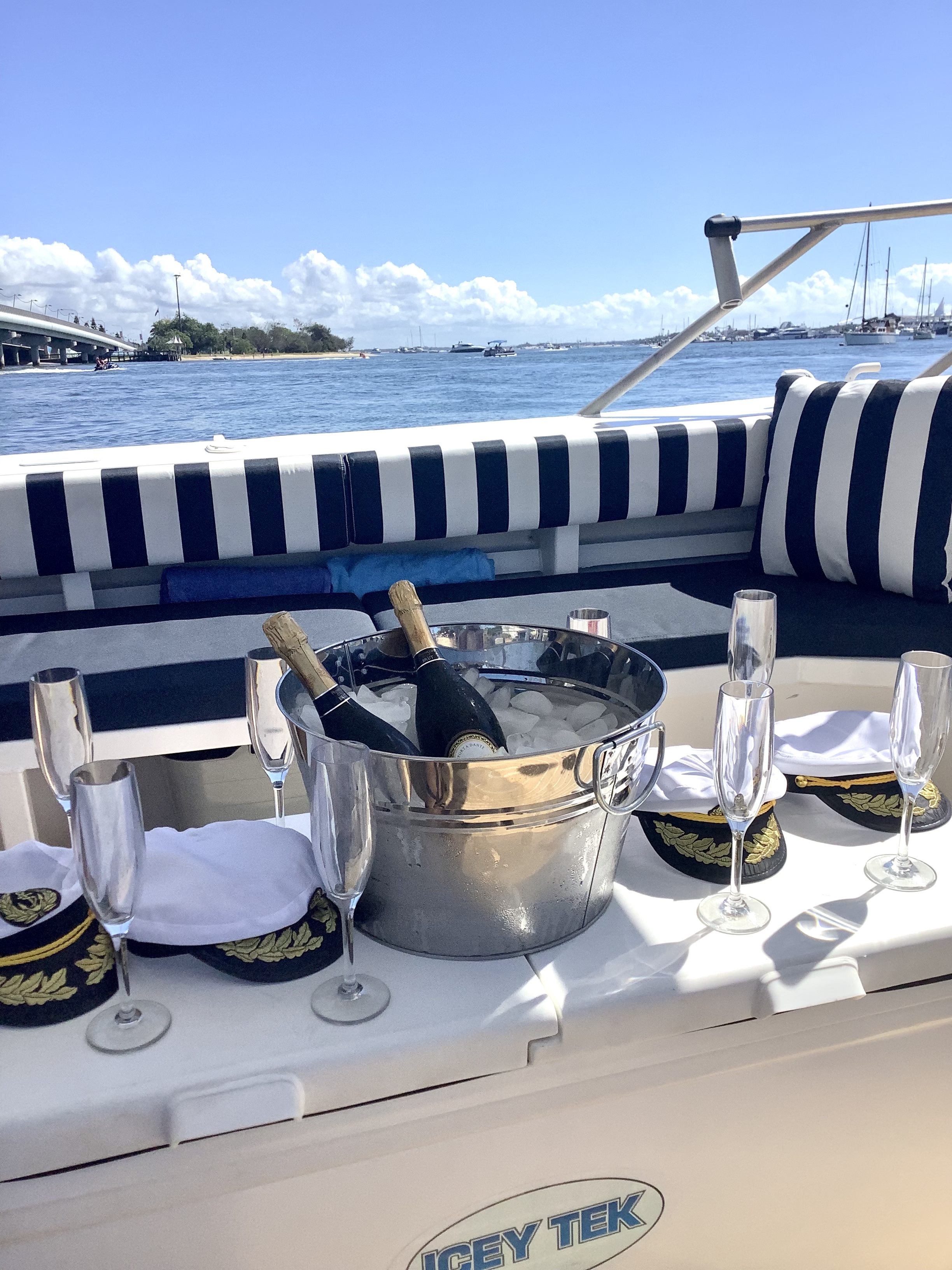 'A Day Out on the Water’ a 5 hour Private Lunch Charter to Wavebreak or South Stradbroke Island.