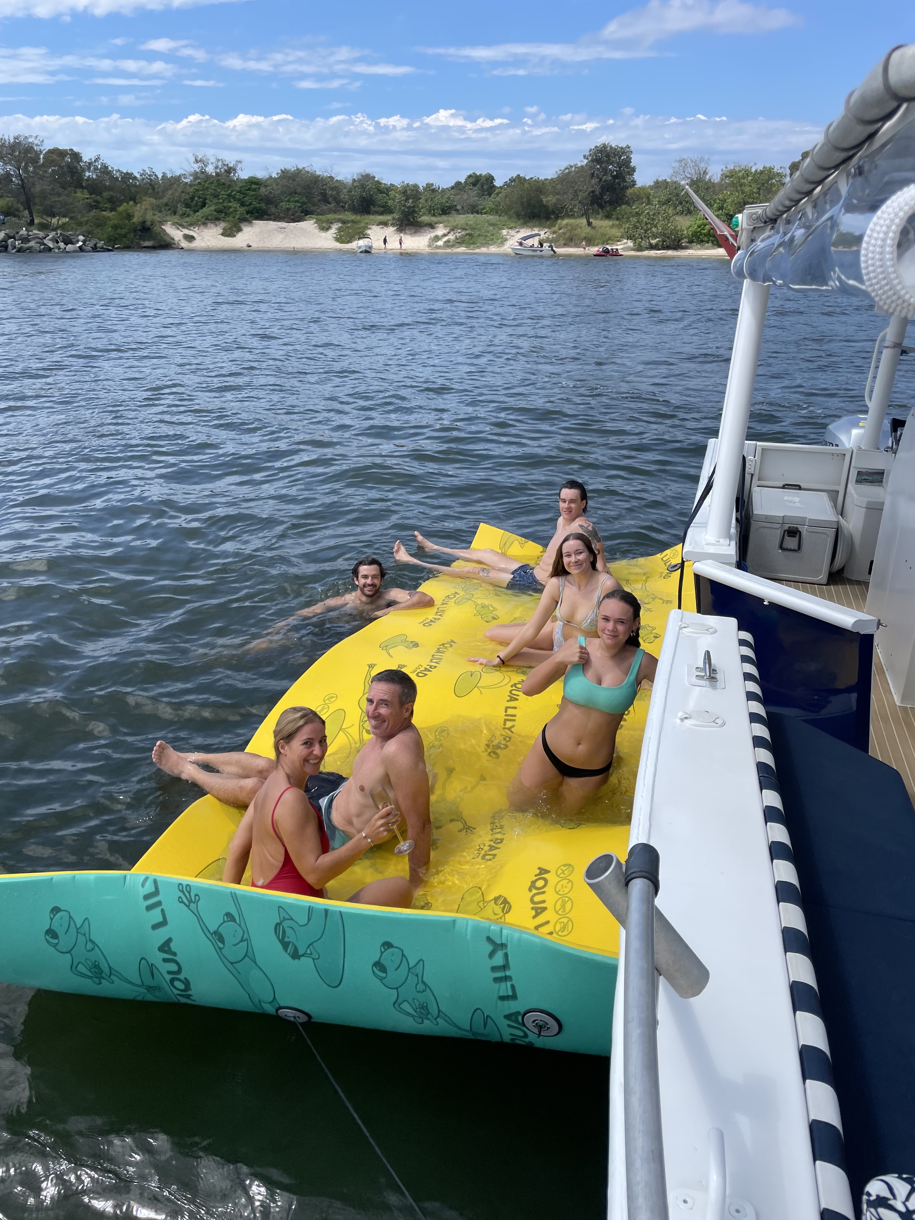 'A Day Out on the Water’ a 5 hour Private Lunch Charter to Wavebreak or South Stradbroke Island.