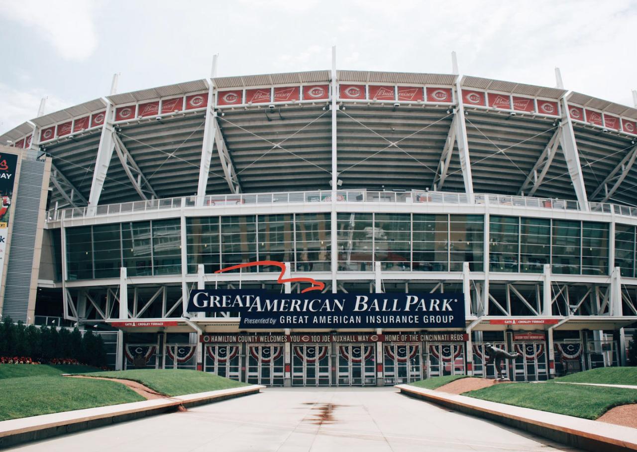 Cincinnati Reds at Great American Ball Park, Outfield ticket