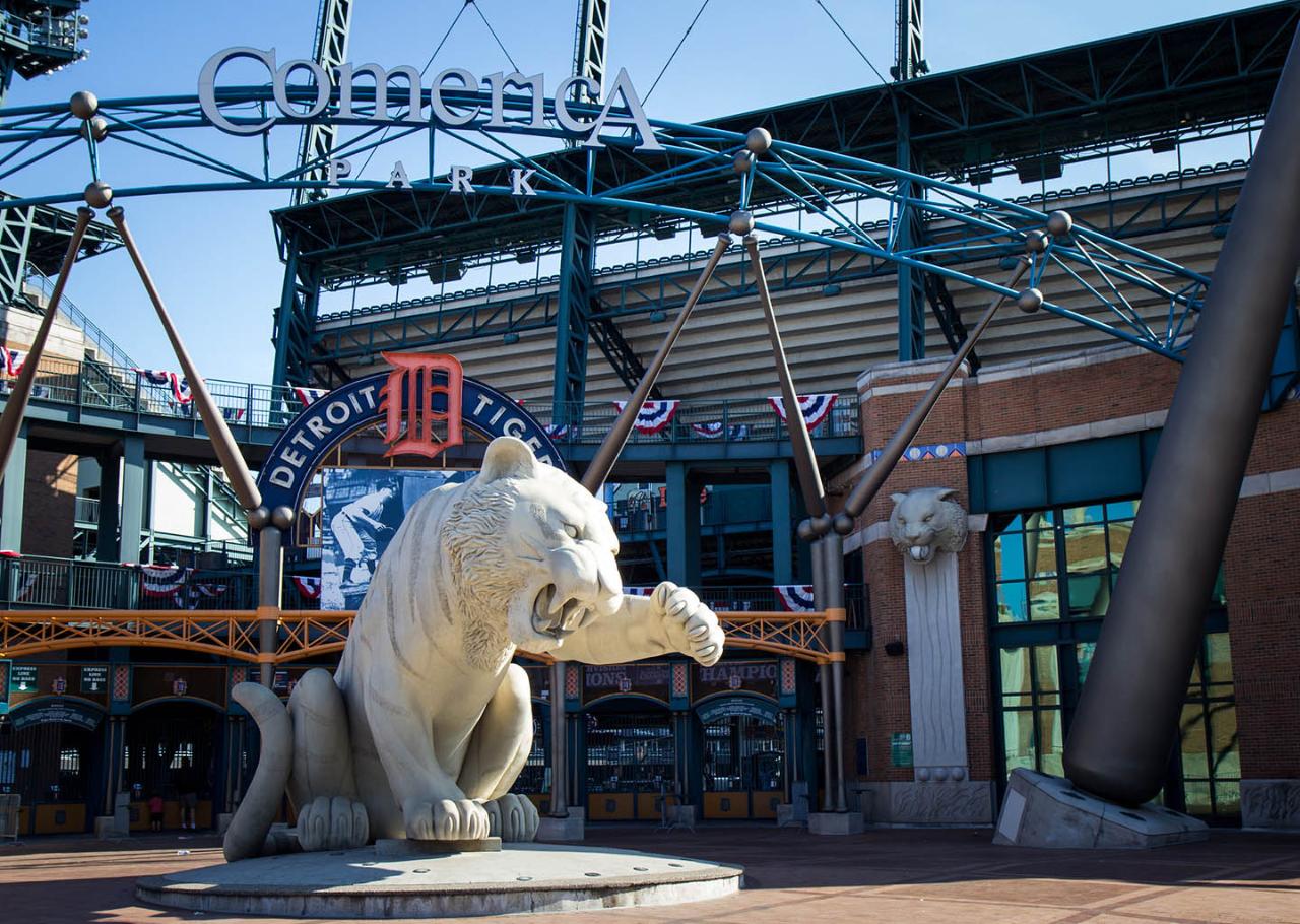Detroit Tigers at Comerica Park