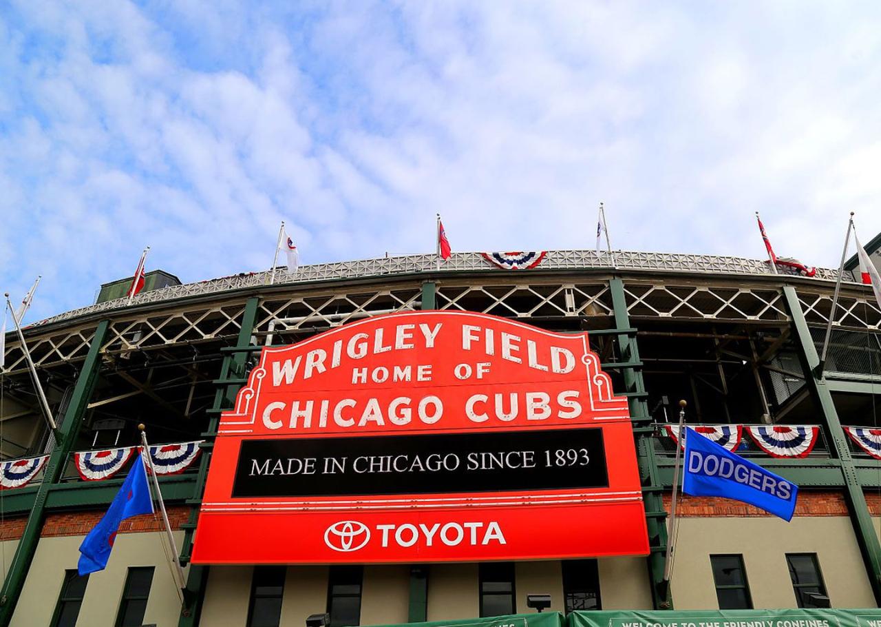 Chicago Cubs at Wrigley Field, Upper Infield ticket