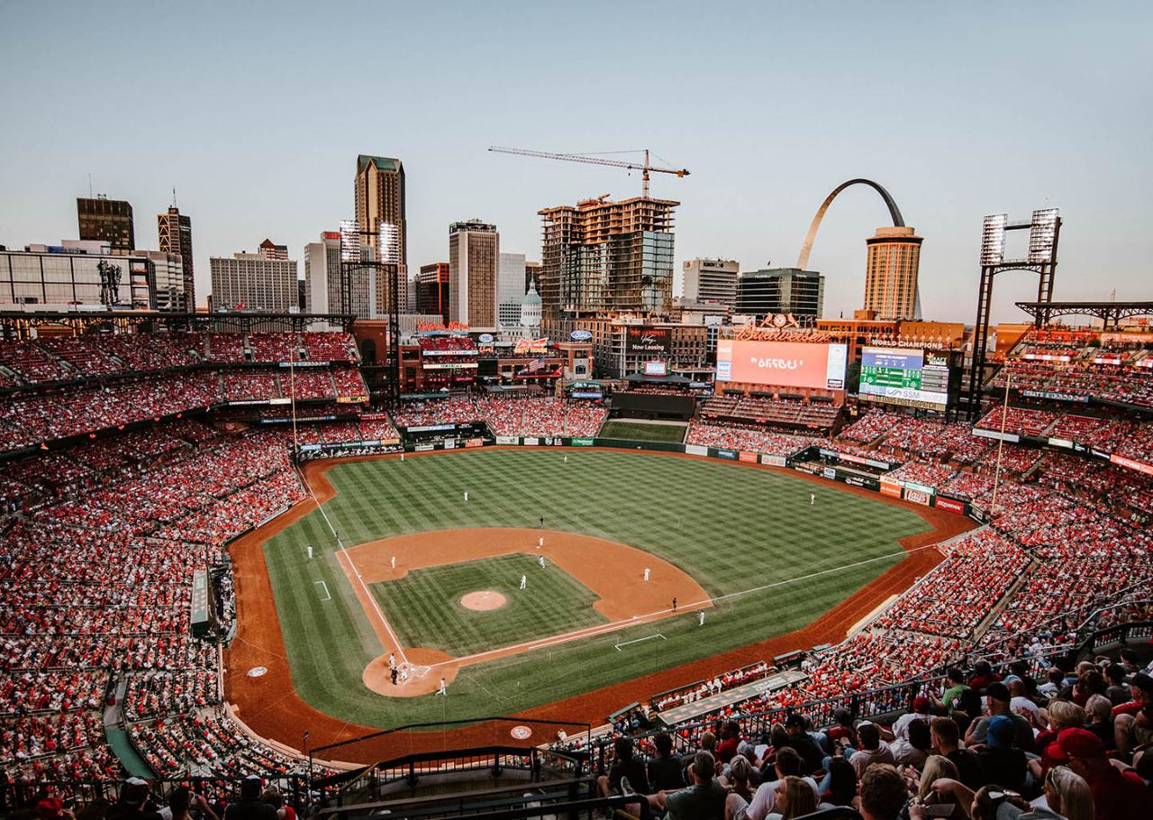 St Louis Cardinals at Busch Stadium