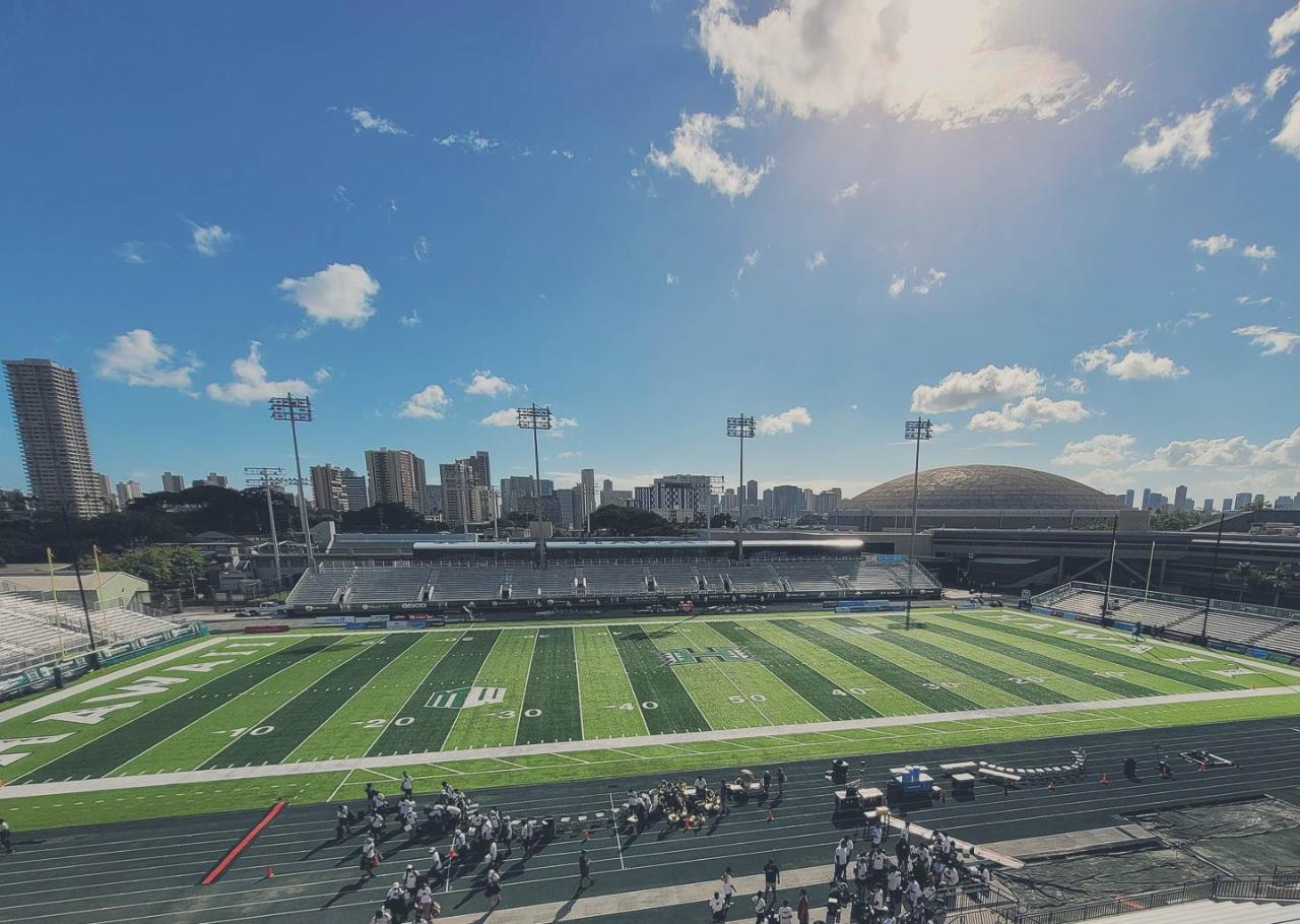 Hawaii Warriors at Clarence TC Ching Athletics Complex