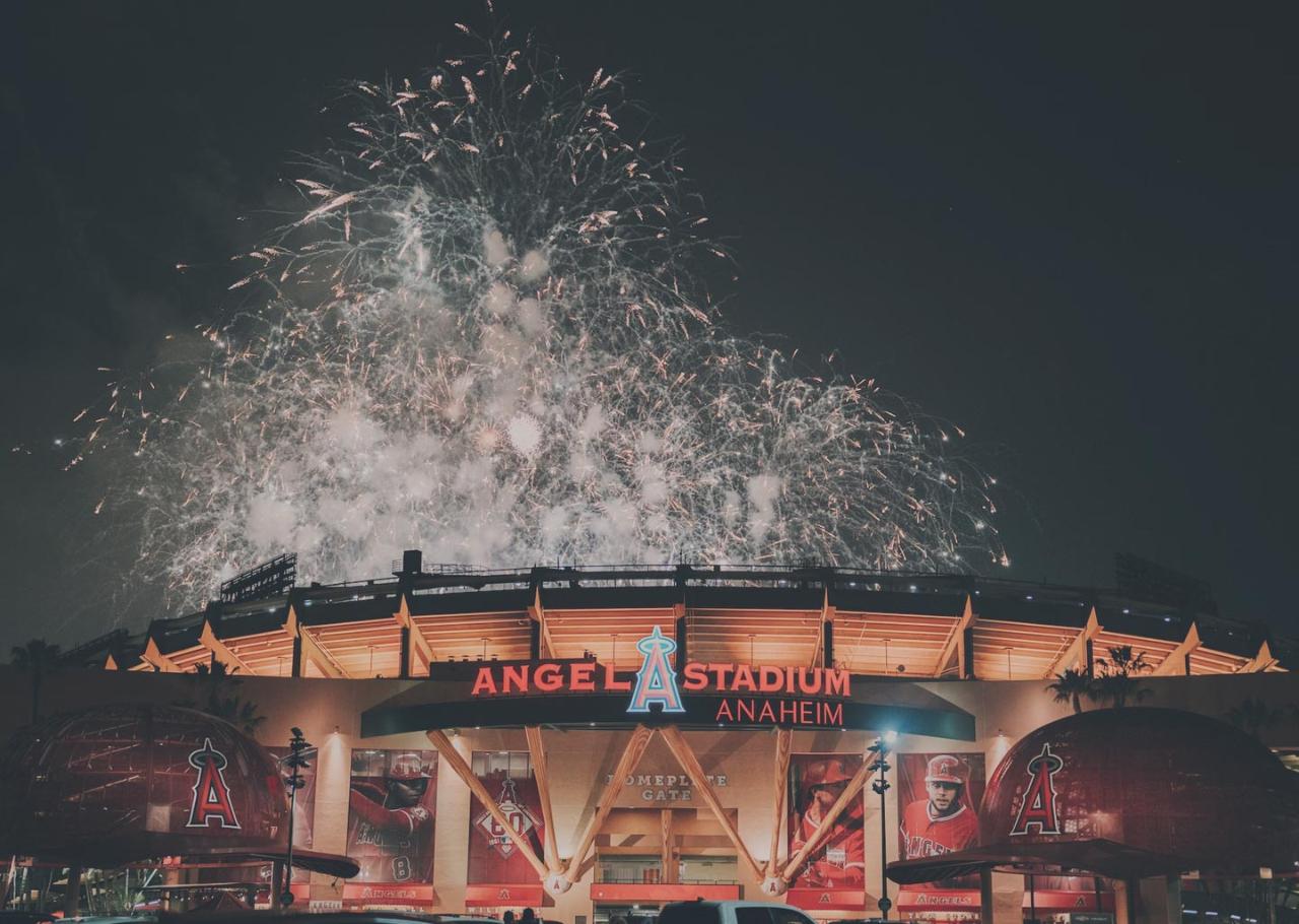 Los Angeles Angels at Angel Stadium, Upper Infield ticket