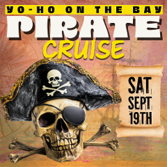 Talk Like a Pirate Day Sunset Cruise & Dolphin Watch—Arrrrggg Matey