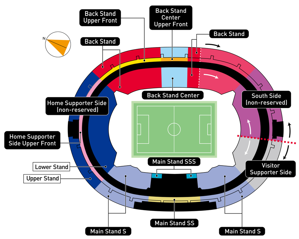 FC Tokyo at Ajinomoto Stadium