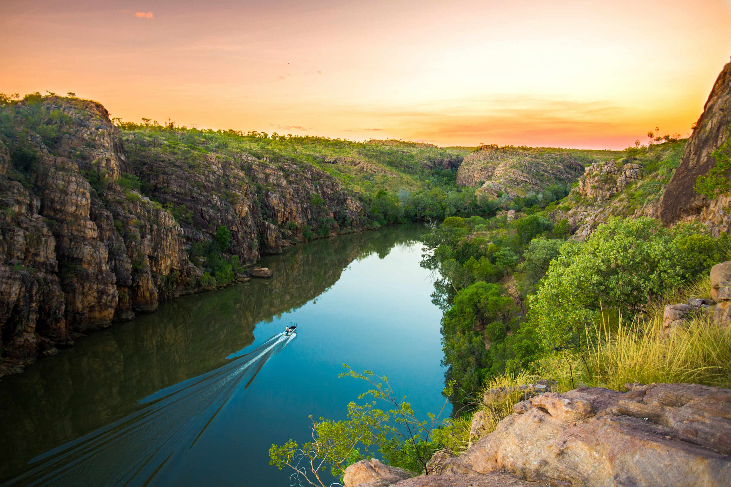 1-Day Tour to Katherine Gorge Cruise + Edith Falls from Darwin