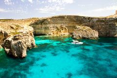 Malta : Private Boat Tour Comino, Blue Lagoon from Valletta