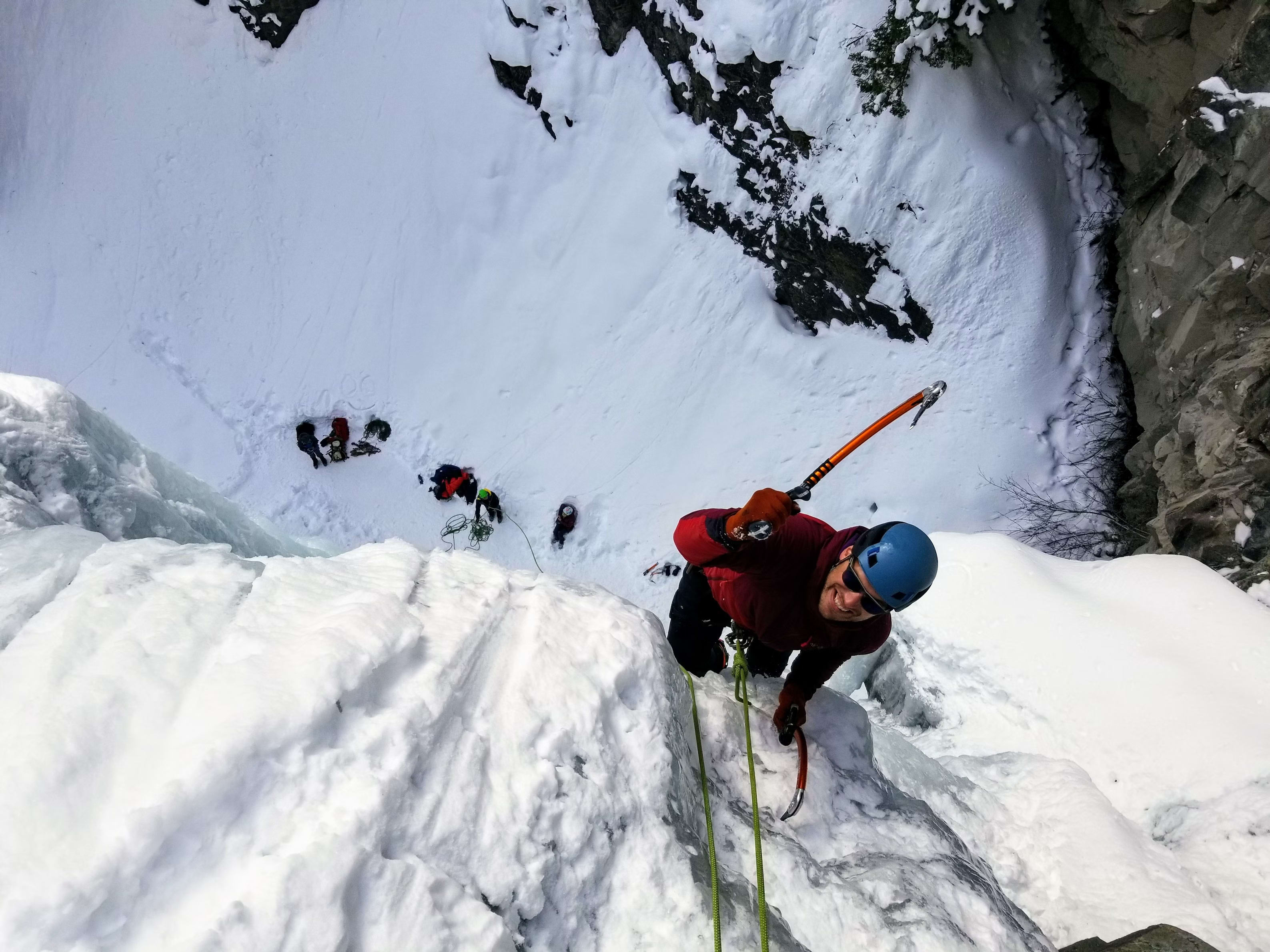 CORSO INTERMEDIO DI ARRAMPICATA SU GHIACCIO A RJUKAN - NORVEGIA