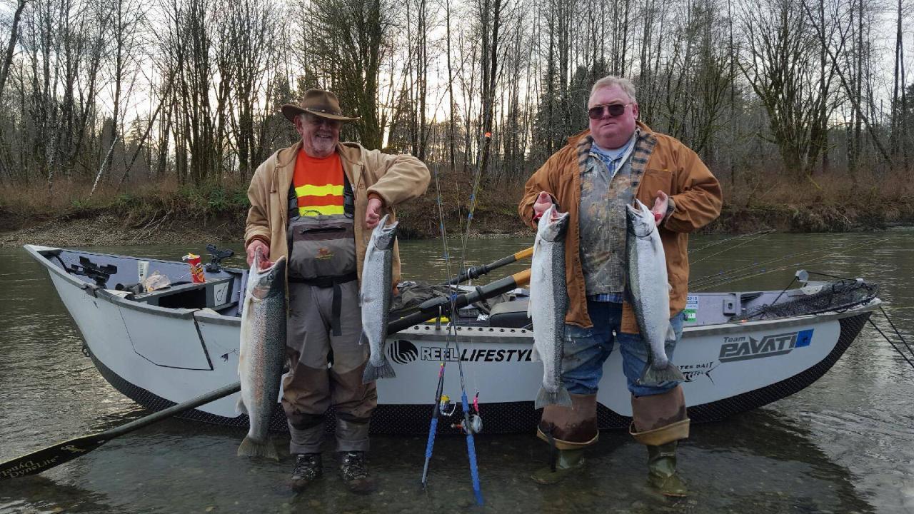 6 Hour Winter Steelhead Fishing Adventures!