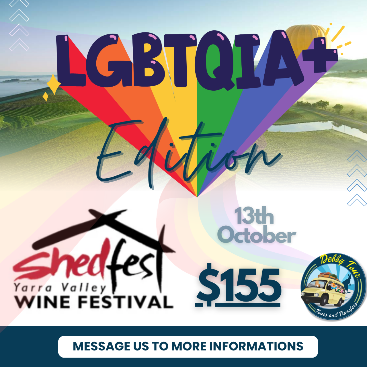 Shed Festival - Yarra Valley - Bus Party - LGBTIQA+