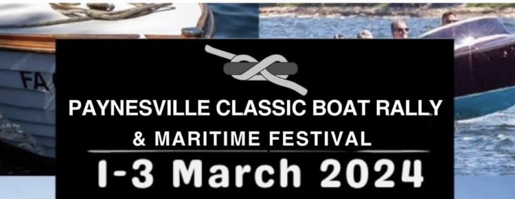 Paynesville Classic Boat Rally SAIL PAST PARADE Cruise 2024