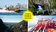 Natural Bridge & Springbrook Waterfalls + Jet Boating Combo - SAVE $10