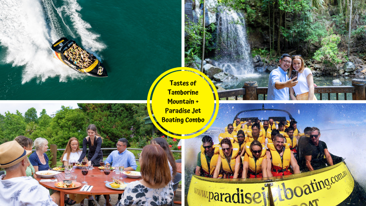 Tastes of Tamborine + Jet Boating Combo - Save $15