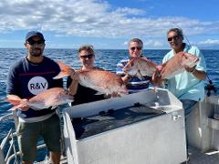 Morning Half Day Private Group Fishing Charter (Spring)