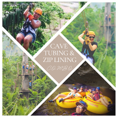 Jungle River Cave Tubing & Zip Lining Combo