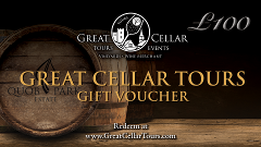 £100 Great Cellar Tours Gift Voucher