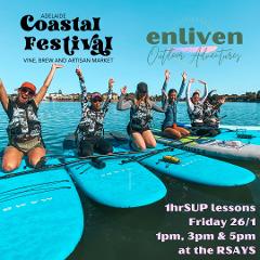 Coastal Festival Stand Up Paddle Boarding lessons