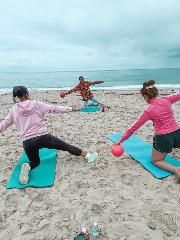 Rise & Recharge: Sunrise Pilates and Paddleboarding at Normanville Beach