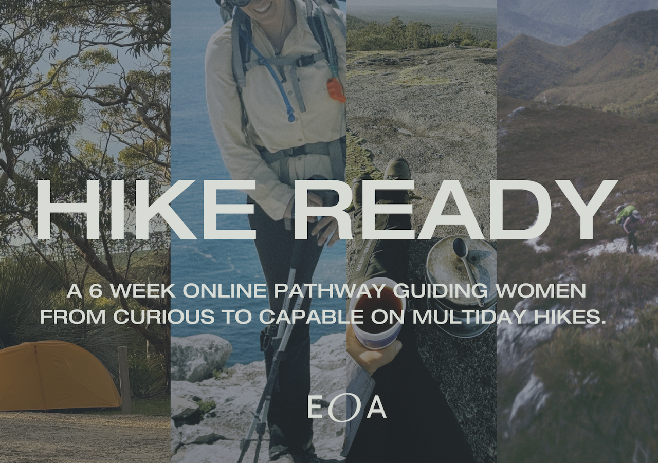 HIKE READY | 6 week online pathway guiding women from curious to capable on multiday hikes