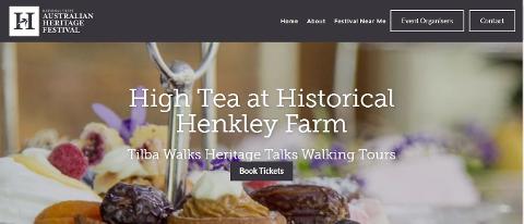 High Tea at Historical Henkley Farm, Central Tilba AHF24
