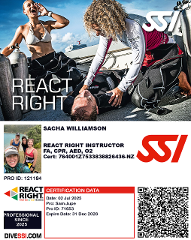React Right First Aid + Emergency O2