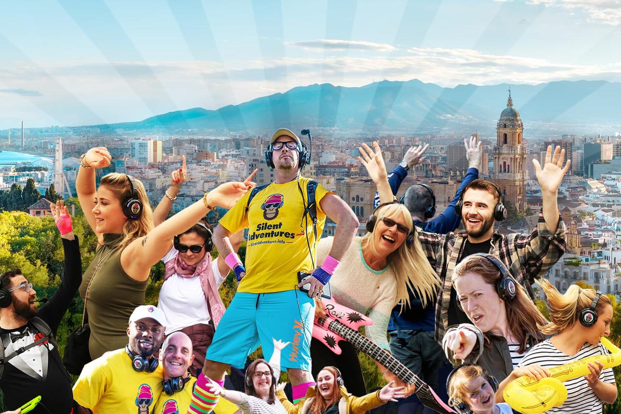 A Silent Disco Adventure in Malaga (hosted in English)