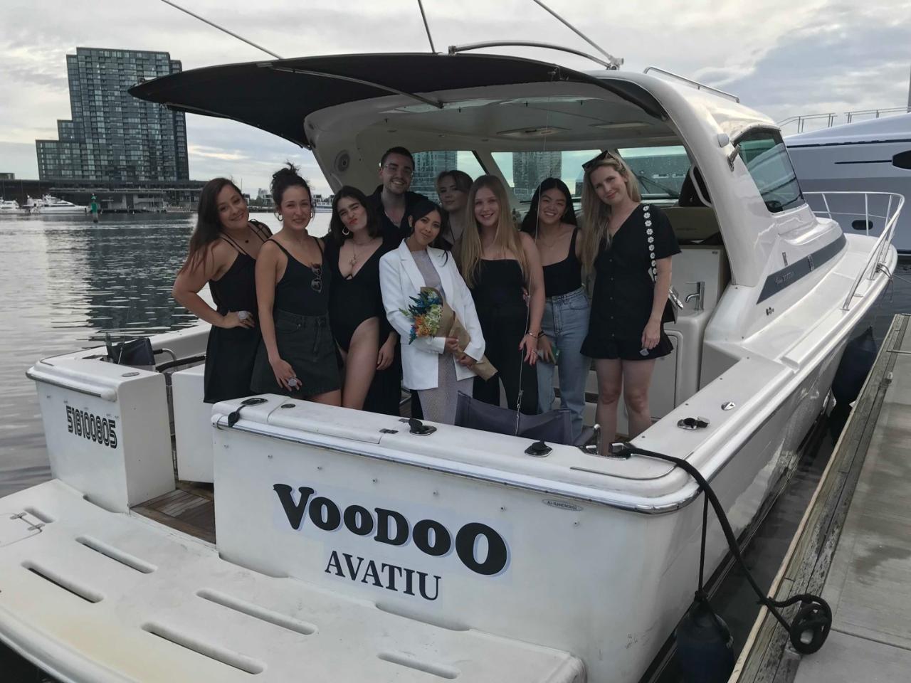 Voodoo Luxury Boat  Charter Melbourne  1-12 Guests With Skipper 