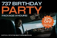 4 Hour - 737 Birthday Party Package
