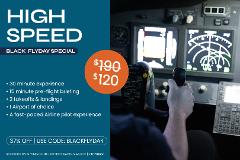 'High Speed' 30 Minute Experience - 737 Flight Simulator