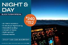 'Night & Day' 45 Minute Experience - 737 Flight Simulator