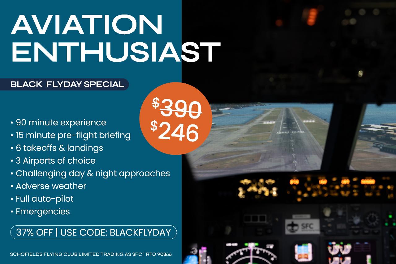 'Aviation Enthusiast' 90 Minute Experience - 737 Flight Simulator