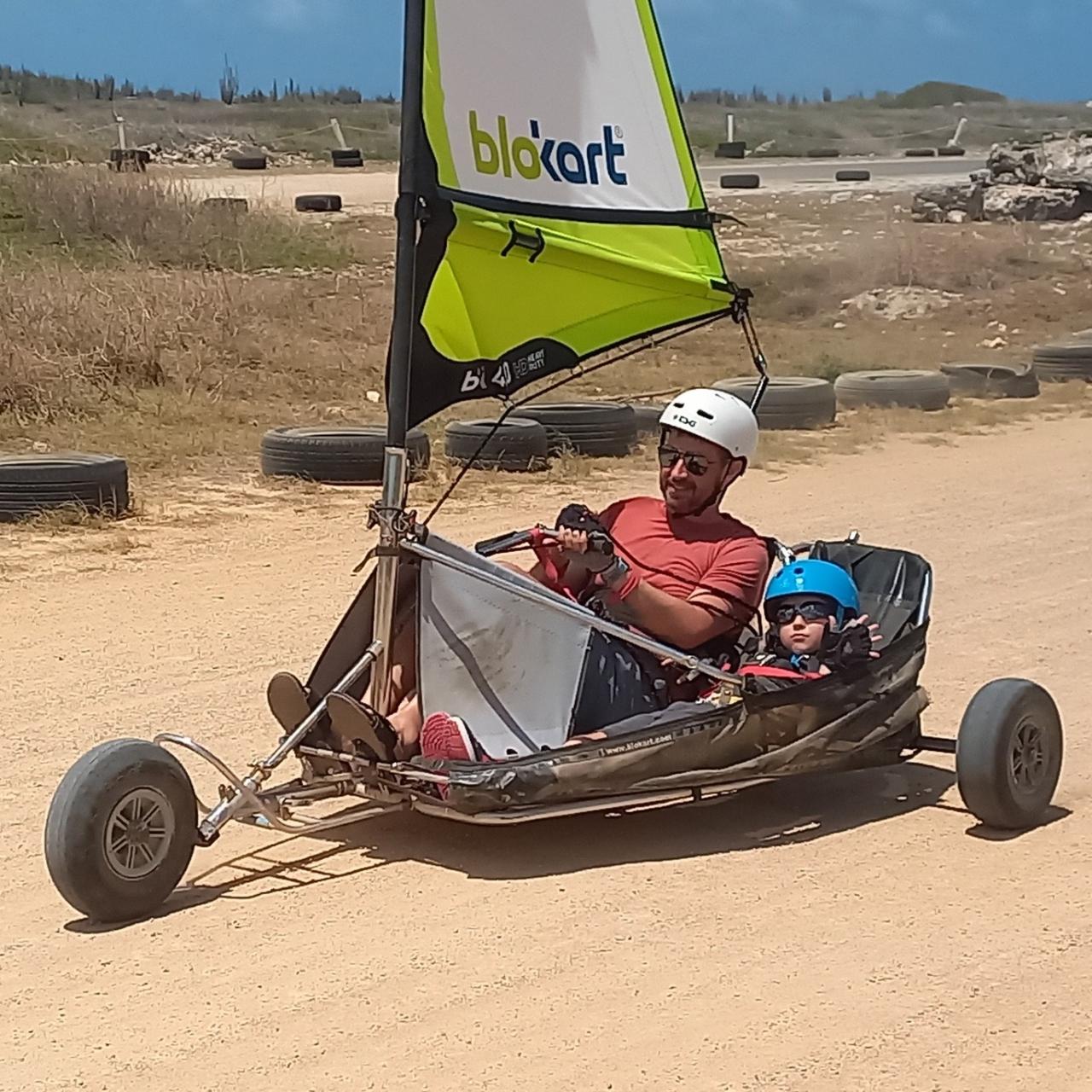 Double blokart session (1 Adult and 1 Child)