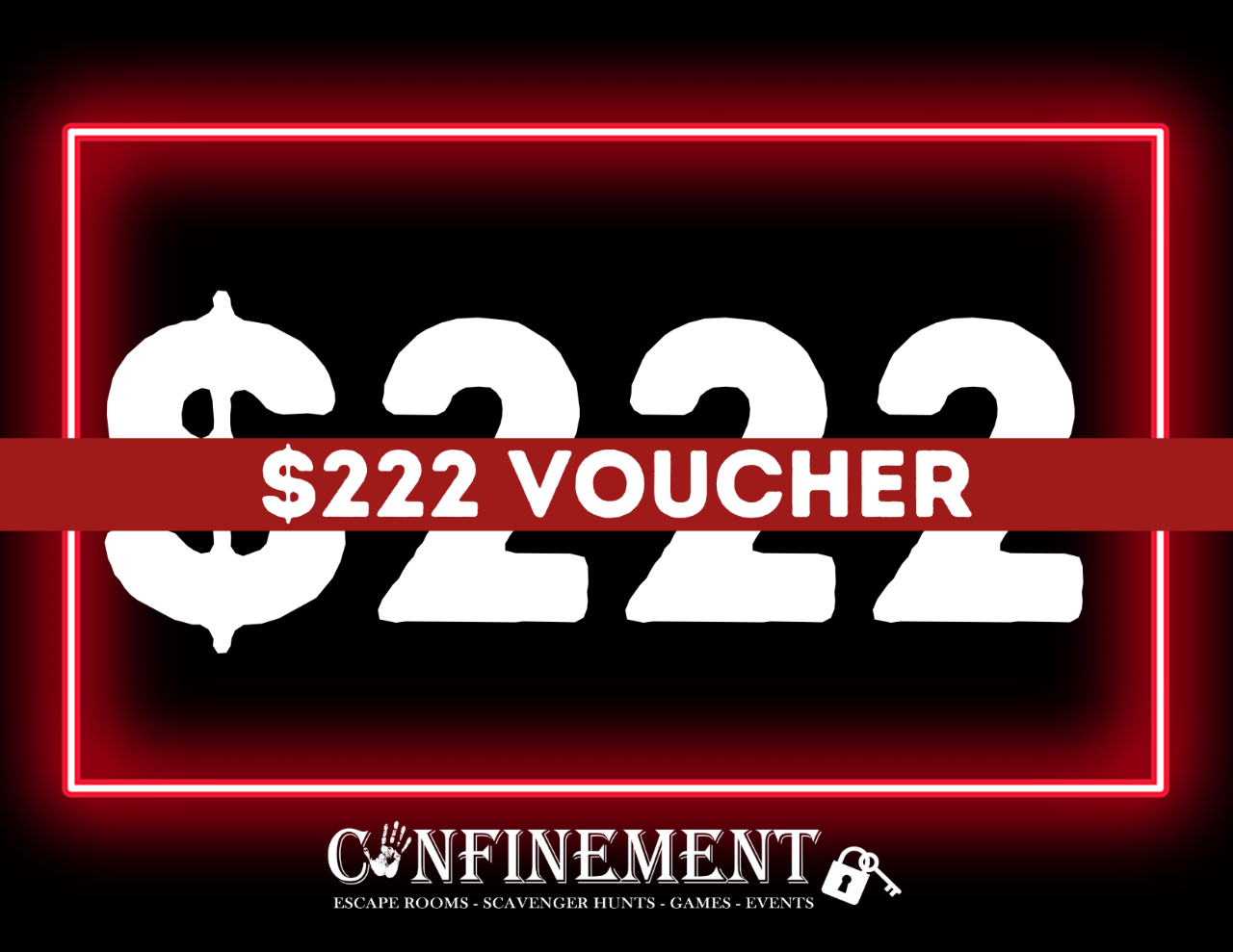 Escape Room Voucher - $222 - 6 Adults