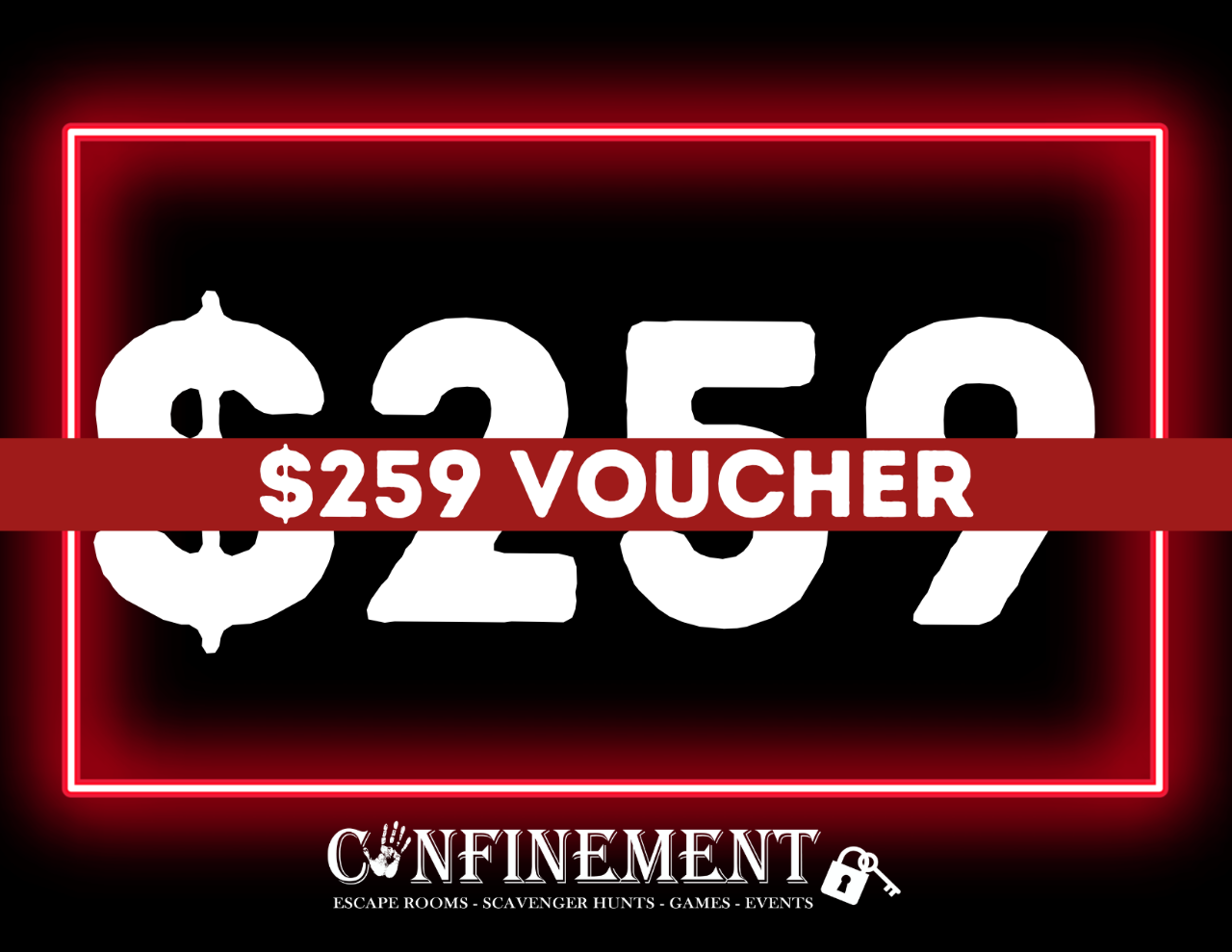 Escape Room Voucher - $259 - 7 Adults