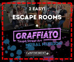 Escape Room + Graffiato Mural Mission