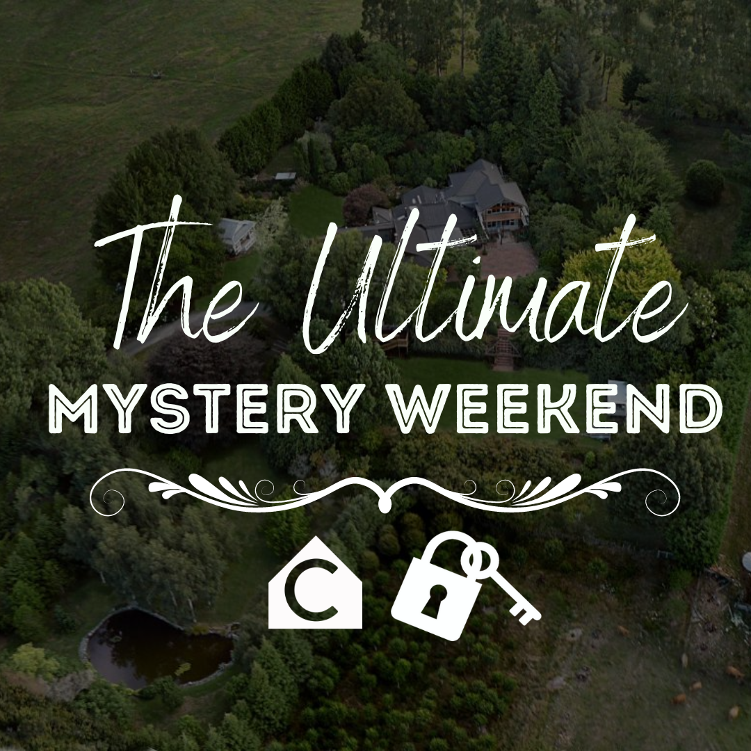 The Ultimate Murder Mystery Weekend -2 Nights Group Package for up to 16 people (8 rooms)