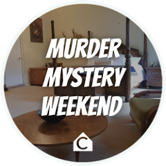 The Ultimate Murder Mystery Weekend -2 Nights Group Package for up to 16 people (8 rooms)