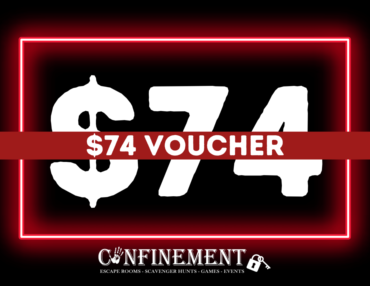 Escape Room Voucher - $74 - 2 Adults